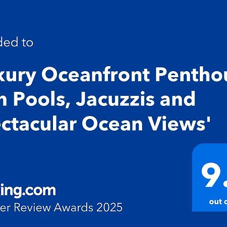 דירות רוסריטו 'Luxury Oceanfront Penthouse With Pools, Jacuzzis And Spectacular Ocean Views' מראה חיצוני תמונה